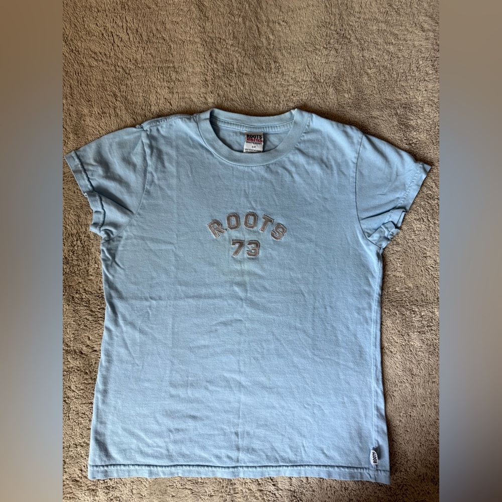 Roots Pale Blue 'Roots 73' Tee